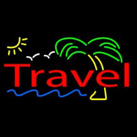 Travel Neon Sign