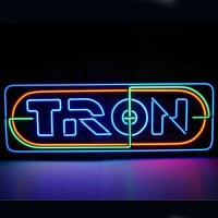 Tron Neon Sign