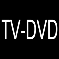 Tv Dvd Neon Sign