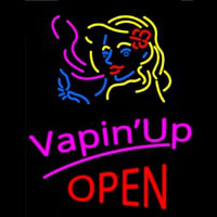 Vapin Up Open Neon Sign