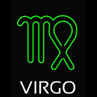 Virgo Logo Neon Sign