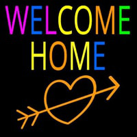 Welcome Home Neon Sign