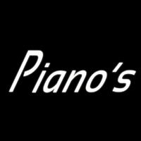 White Pianos Cursive 1 Neon Sign
