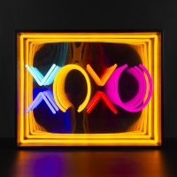 XOXO 3D Infinity LED Neon Sign