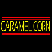 Yellow Caramel Corn Neon Sign