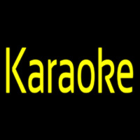 Yellow Karaoke 1 Neon Sign