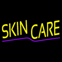 Yellow Skin Care Neon Sign