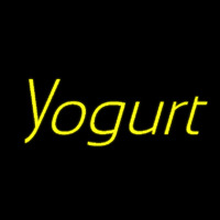 Yellow Yogurt Neon Sign