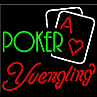 Yuengling Green Poker Beer Sign Neon Sign