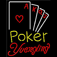 Yuengling Poker Ace Series Beer Sign Neon Sign