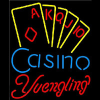 Yuengling Poker Casino Ace Series Beer Sign Neon Sign