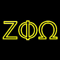 Zeta Phi Omega Neon Sign