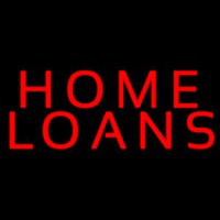 Home Loans Neon Sign