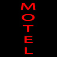 Red Motel Neon Sign