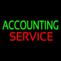 Accounting Service Neon Sign