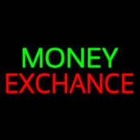 Green Money E change Neon Sign