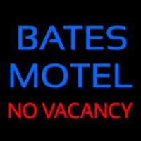 Bates Motel No Vacancy Neon Sign