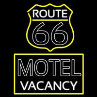 Block Motel Vacancy Neon Sign