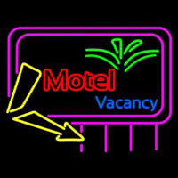 Funky Motel Vacancy Neon Sign