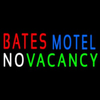 Bates Motel No Vacancy Neon Sign