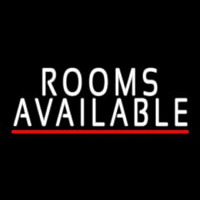 Rooms Available Vacancy Neon Sign