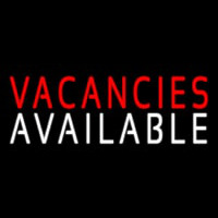 Vacancies Available Neon Sign