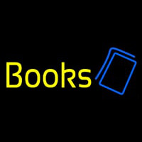 Yellow Books Neon Sign