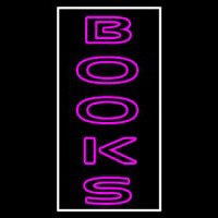 Double Stroke Vertical Books 1 Neon Sign