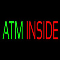 Atm Inside Block Neon Sign