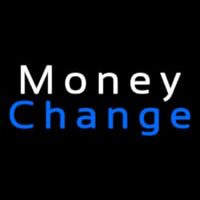 Money Change Neon Sign