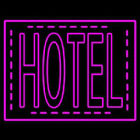 Pink Hotel Neon Sign