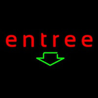 Entree Neon Sign